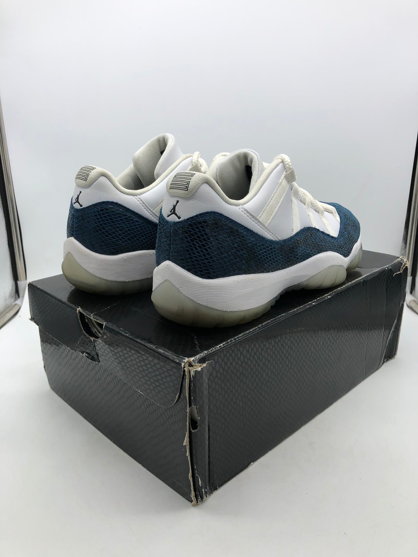 Used Air Jordan 11 Low "Snakeskin" Sz 10.5M/12W