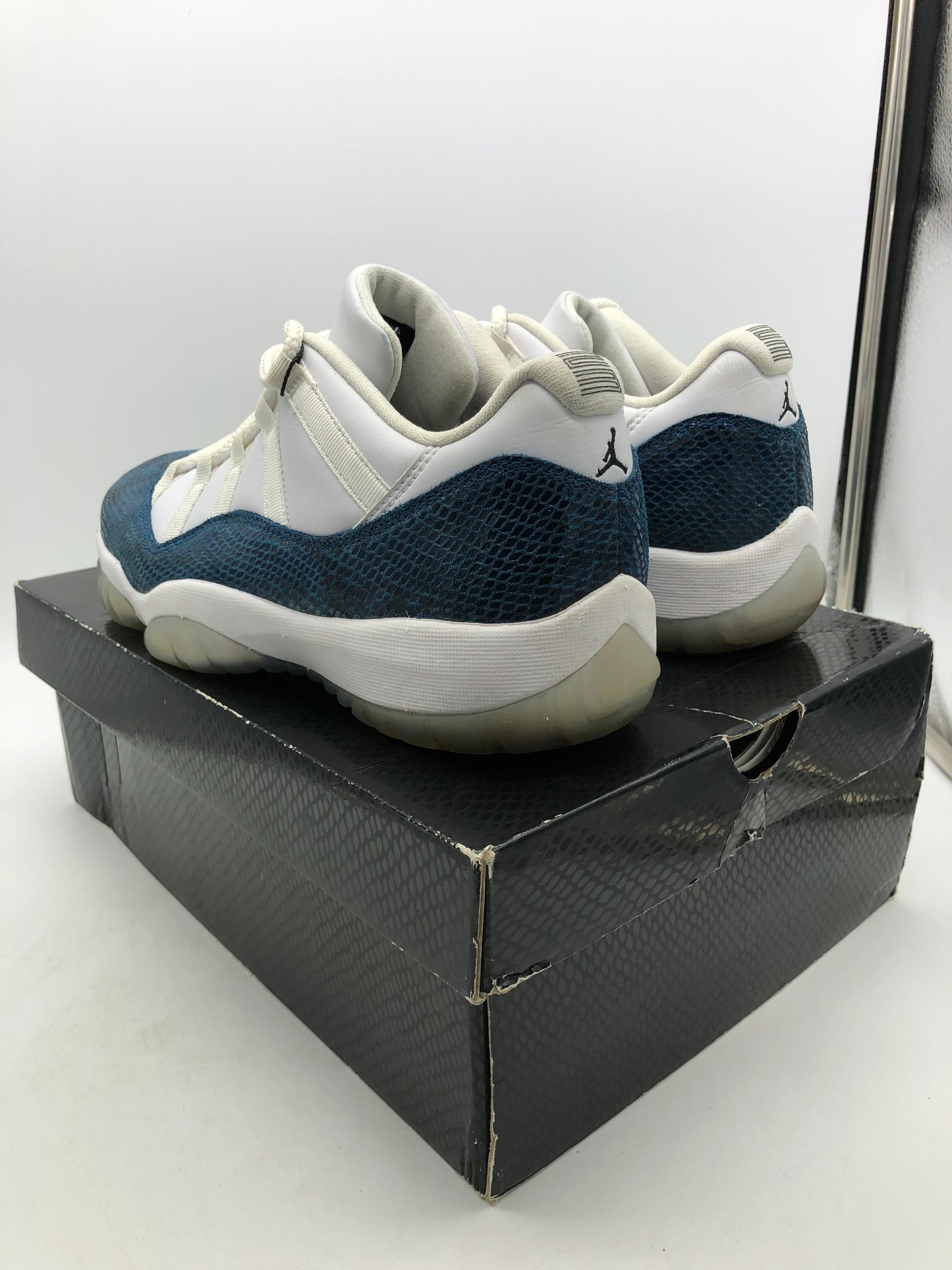 Used Air Jordan 11 Low "Snakeskin" Sz 10.5M/12W