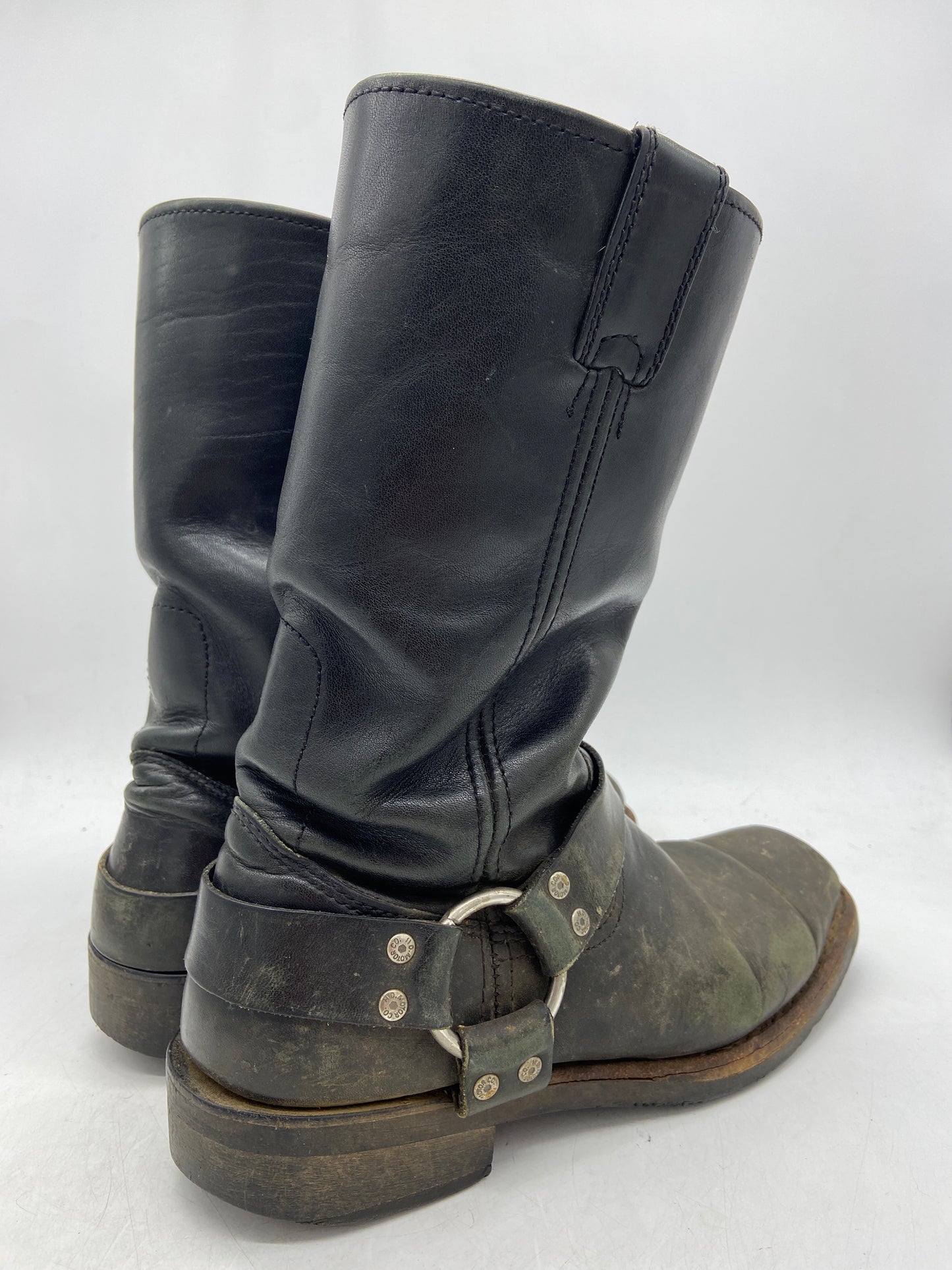 Harley Davidson Harass Black Boots Sz 8.5
