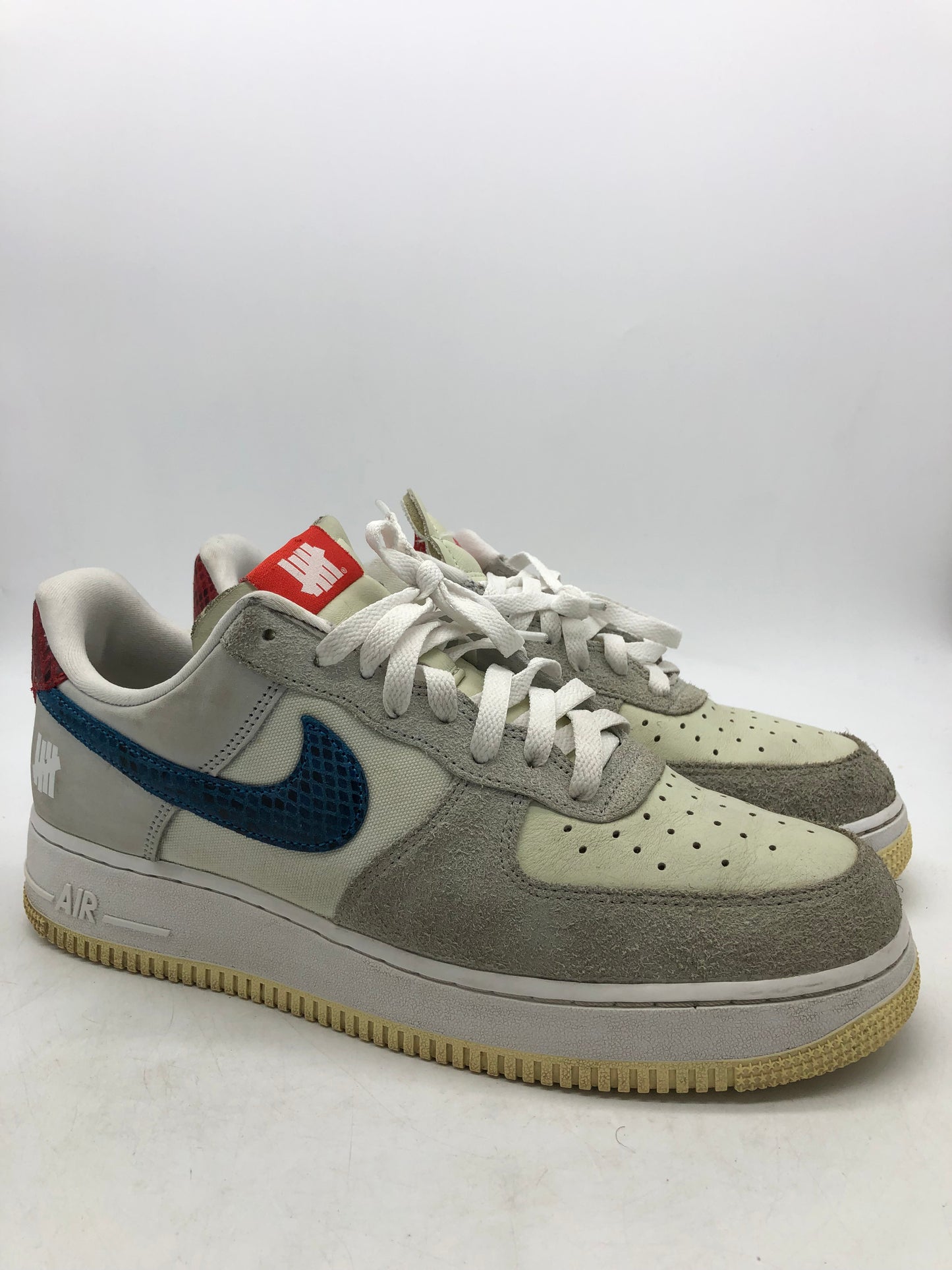 Preowned Nike Air Force 1 Low SP Undefeated 5 On It Dunk vs. AF1 Sz 10M/11.5W DM8461-001