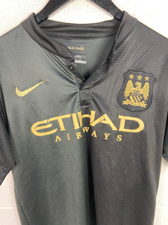 Preowned Manchester City FC Pride in Battle Jersey Sz M