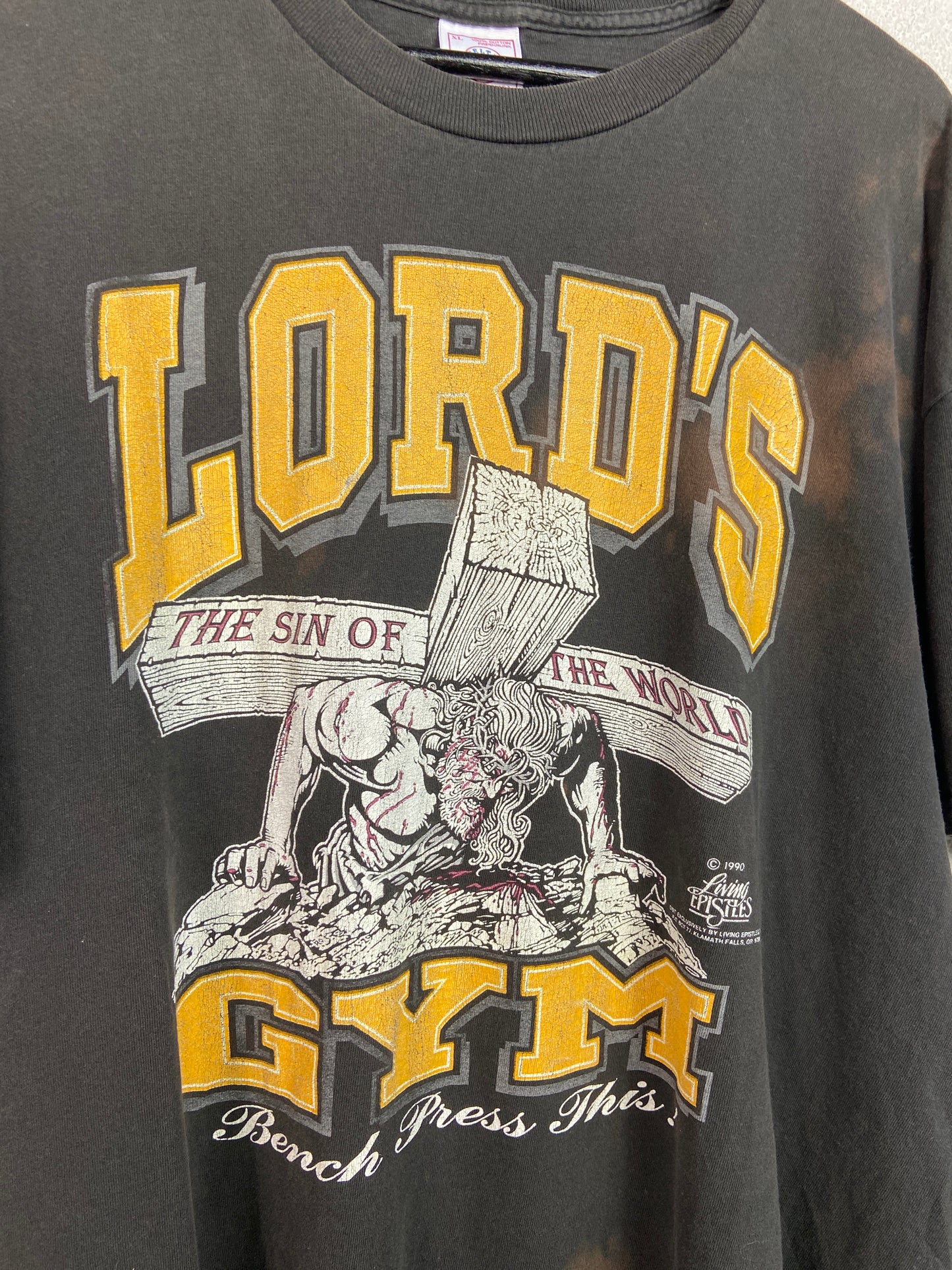 VTG Lords Gym Graphic Tee Sz XL