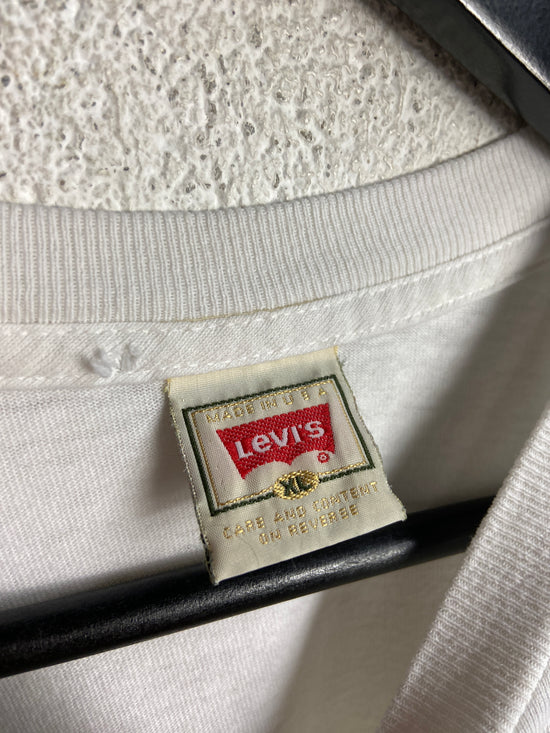 VTG Levi Strauss Tie Dye Logo Tee Sz XL