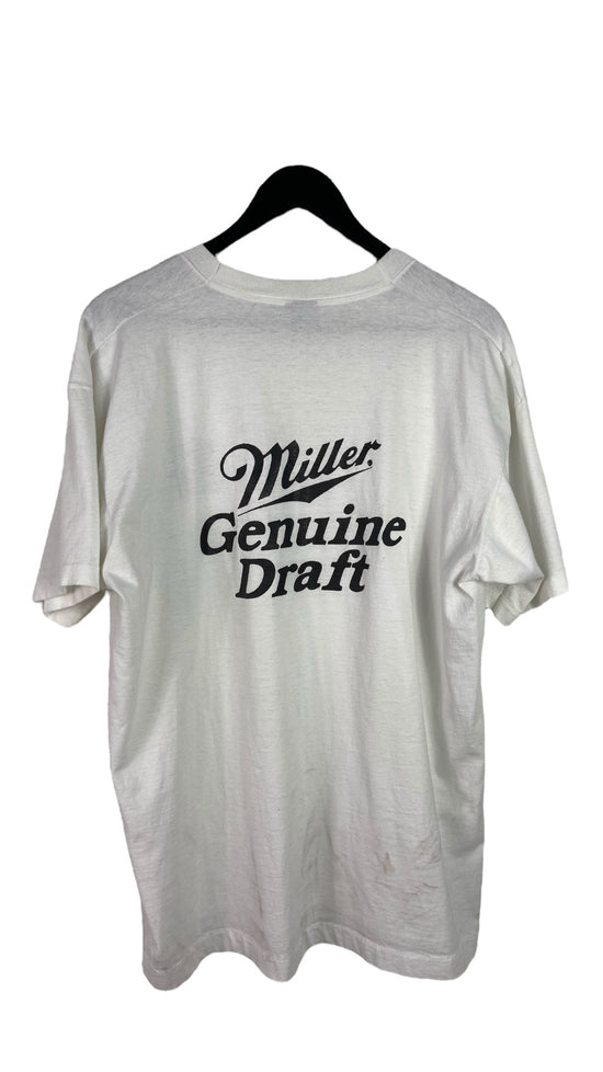 VTG Miller Genuine Draft Beer Tee Sz XL