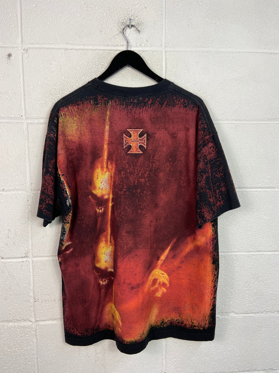 Triple H King of Kings All Over Print Tee Sz XL