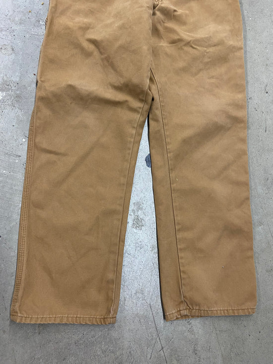 VTG Dickies Brown Carpenter Pants Sz 36x30