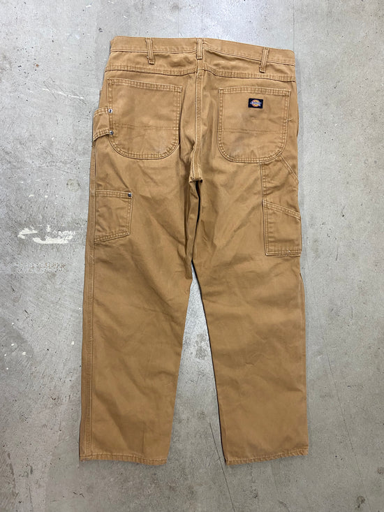 VTG Dickies Brown Carpenter Pants Sz 36x30