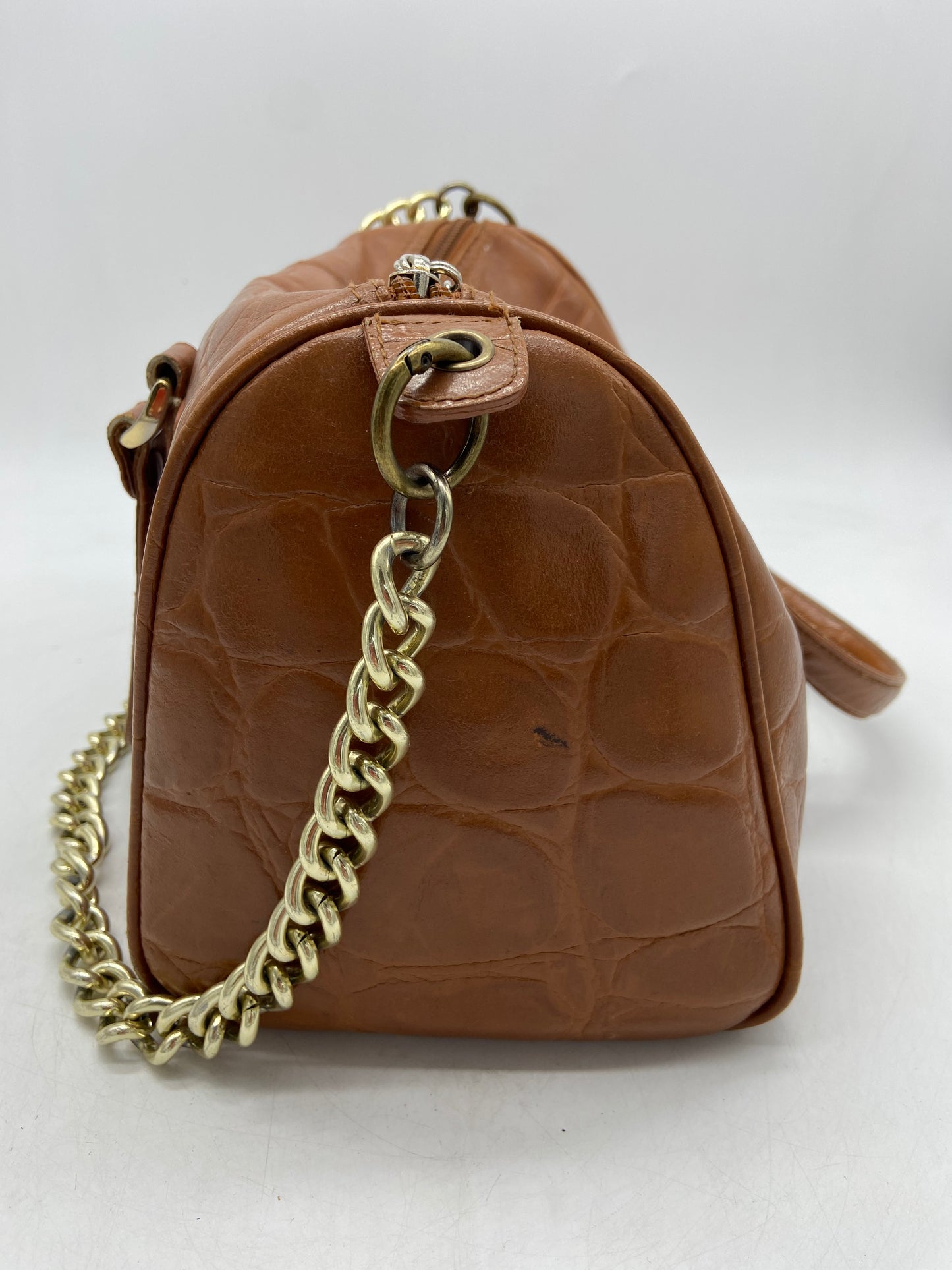 Embossed Chain Purse