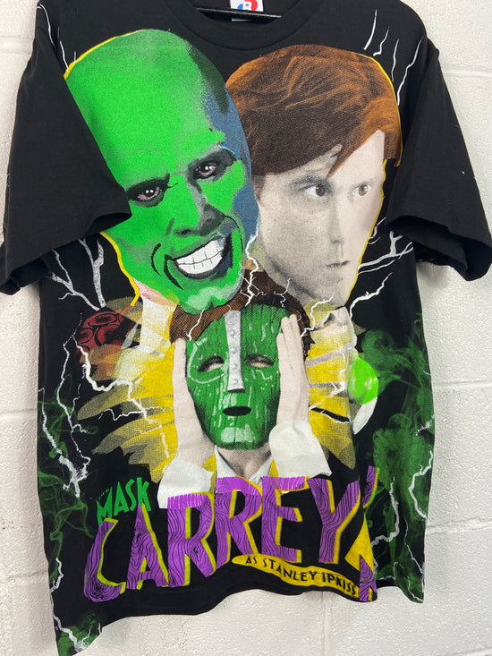 Backstock The Mask All Over Print Tee Sz L/XL