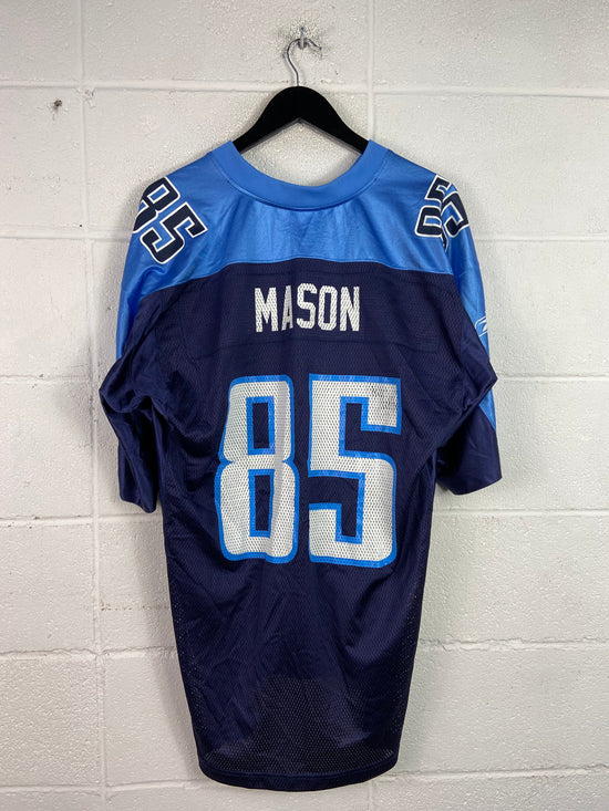 Y2K Tennessee Titans #85 Derrick Mason Reebok Jersey Sz L