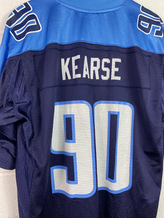 Y2K Tennessee Titans #90 Jevon Kearse Reebok Jersey Sz L