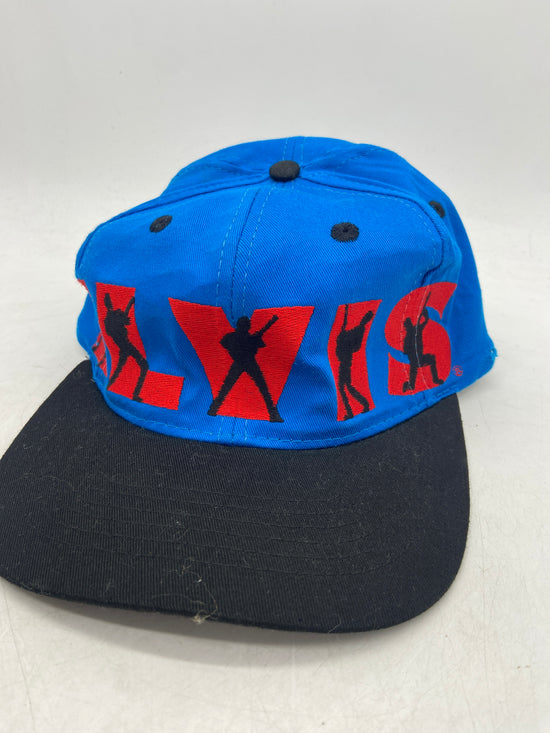 VTG Elvis Red/Blue Wraparound Hat