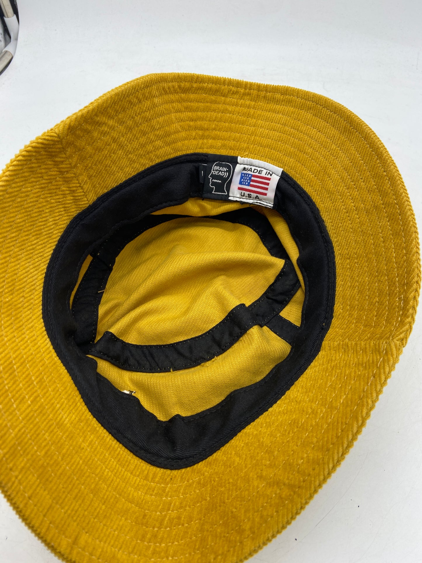 Brain Dead Mustard Bucket Hat