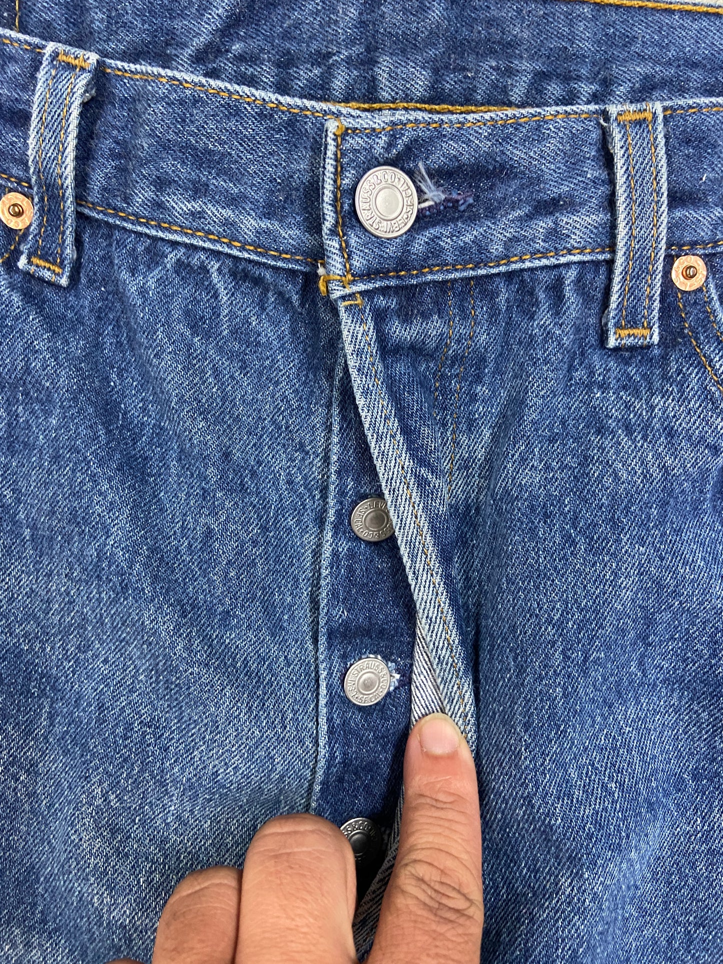 VTG Levis 501xx Denim Jeans Sz 34x34