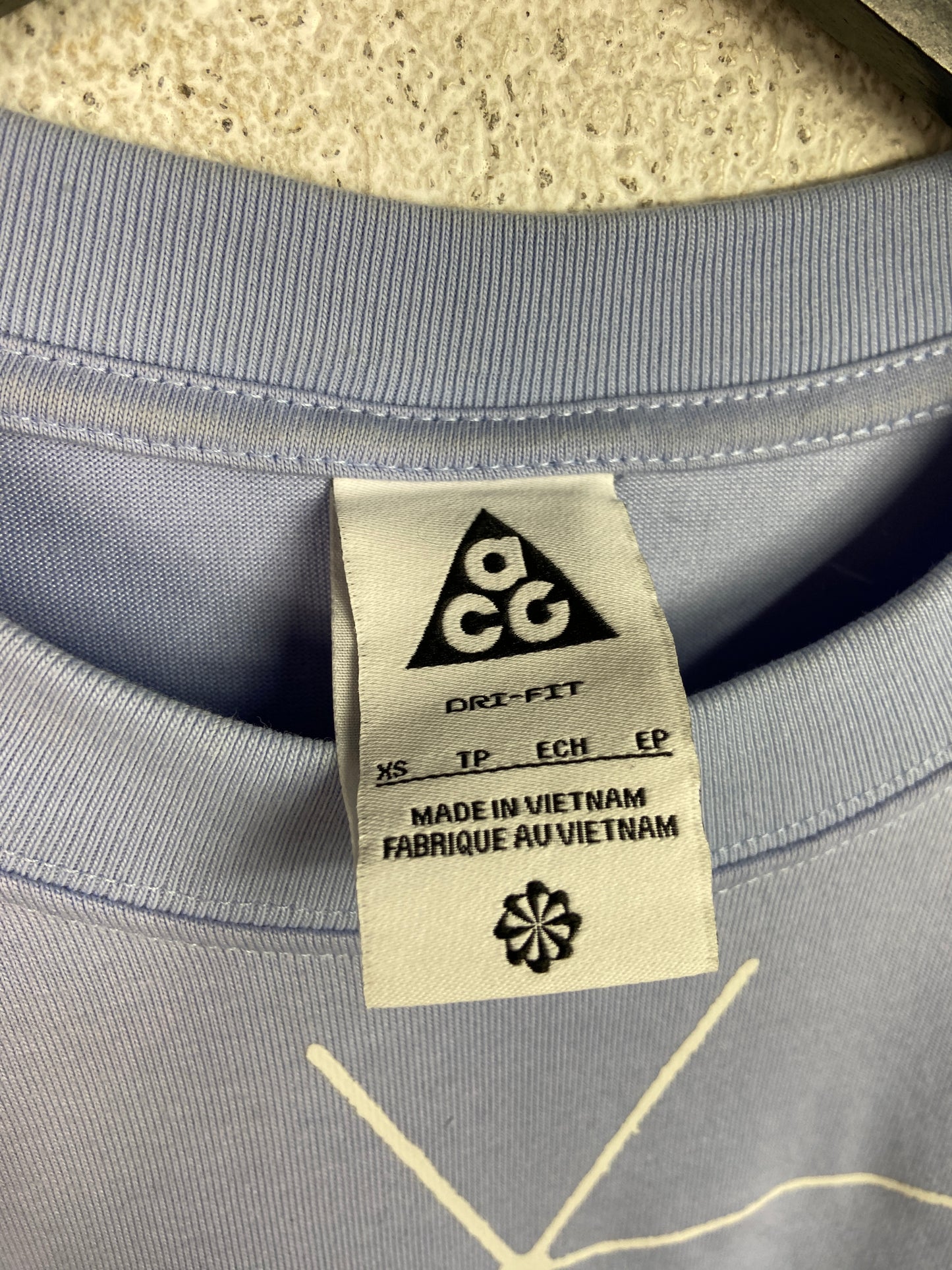 Nike ACG Blue Tee Sz M