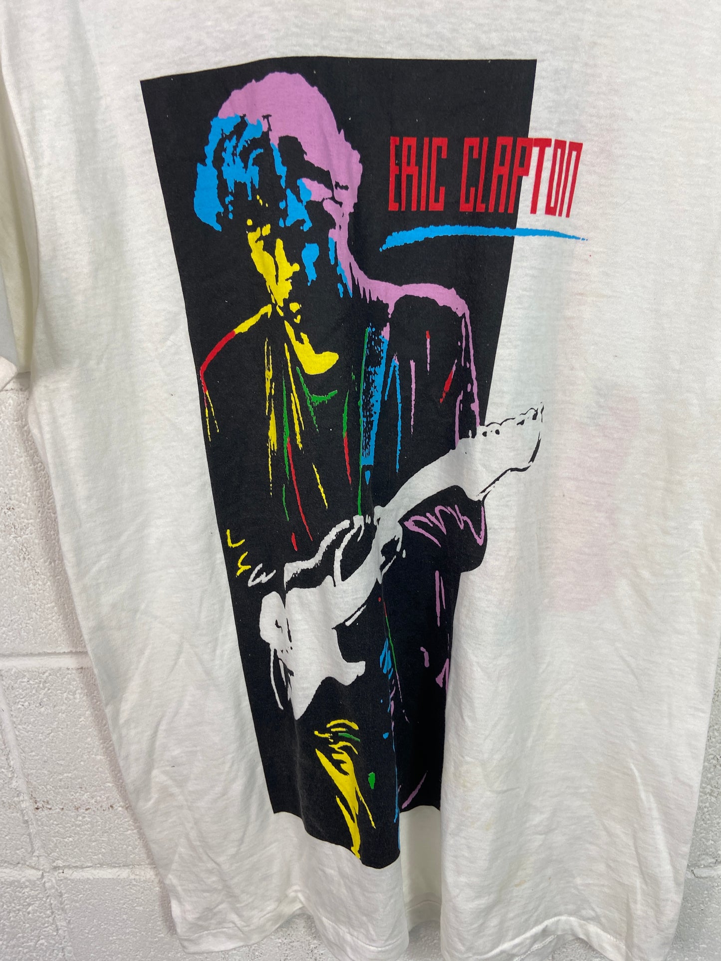 VTG Eric Clapton Journeyman World Tour Tee Sz L