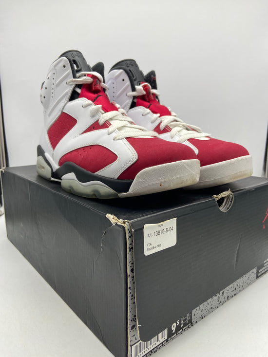 Preowned Jordan 6 Retro Carmine (2014) Sz 9.5M/11W - 384664 160