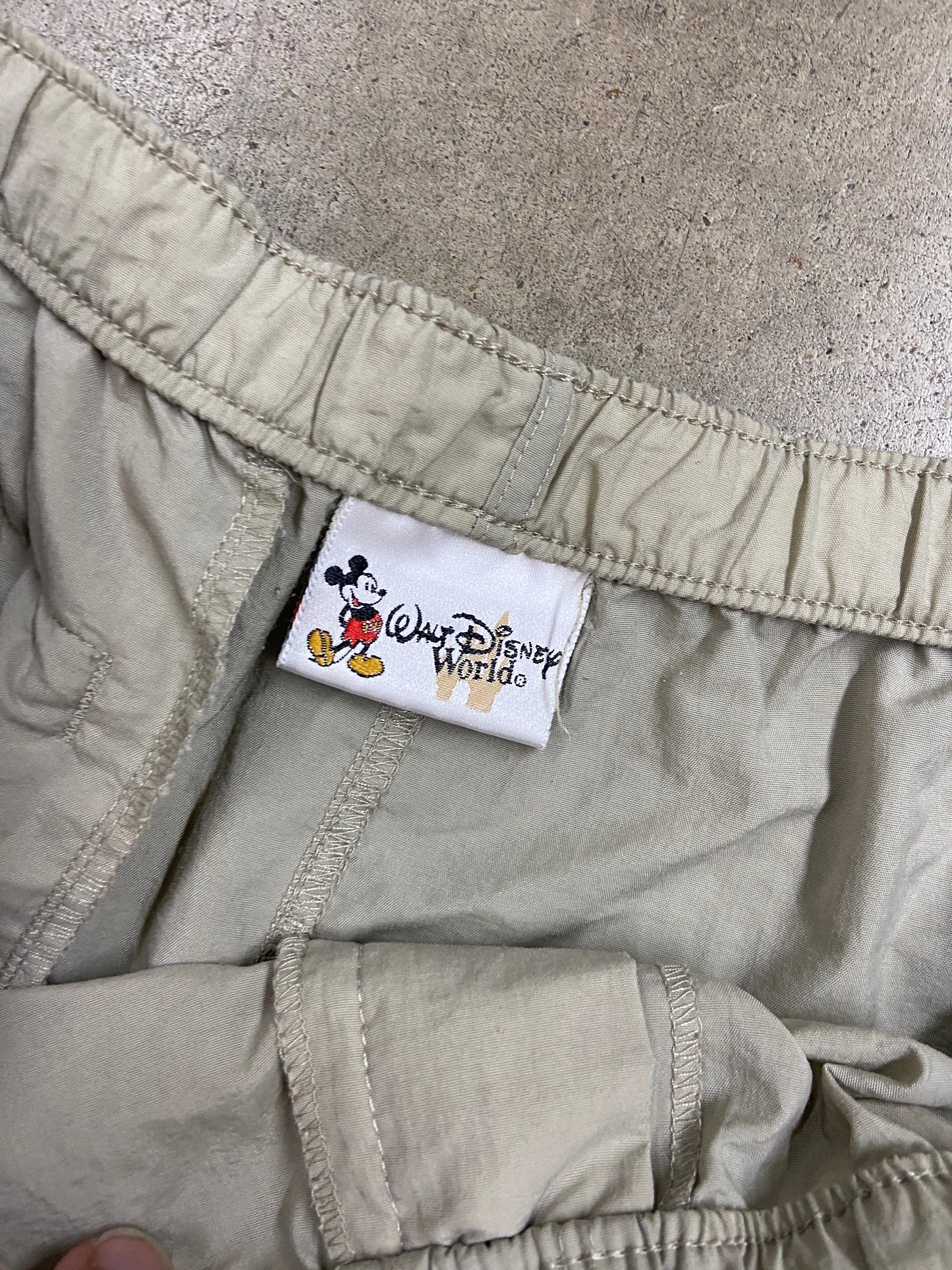 VTG Disney World Belted Shorts Sz XL