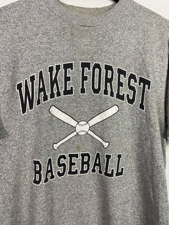 VTG Wake Forest Baseball Tee Sz M