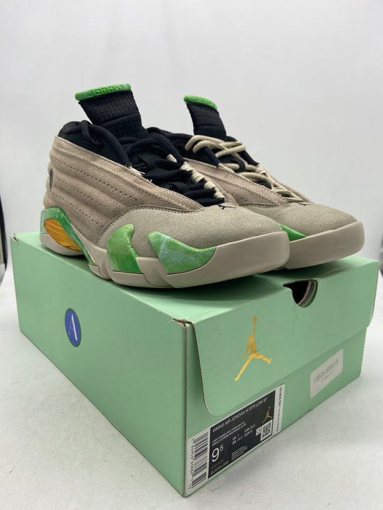 Preowned Air Jordan 14 RTR Low SP "Aleali May Fortune" DJ1034-200