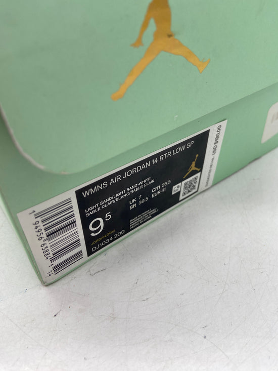 Preowned Air Jordan 14 RTR Low SP "Aleali May Fortune" DJ1034-200