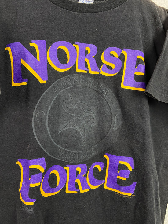 VTG Minnesota Vikings Norse Force Tee Sz L