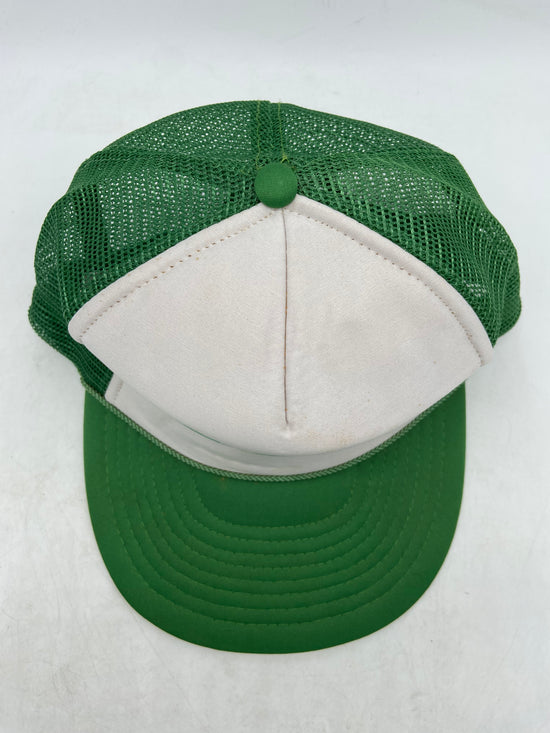 VTG Fitzgeralds White/Green Trucker Hat