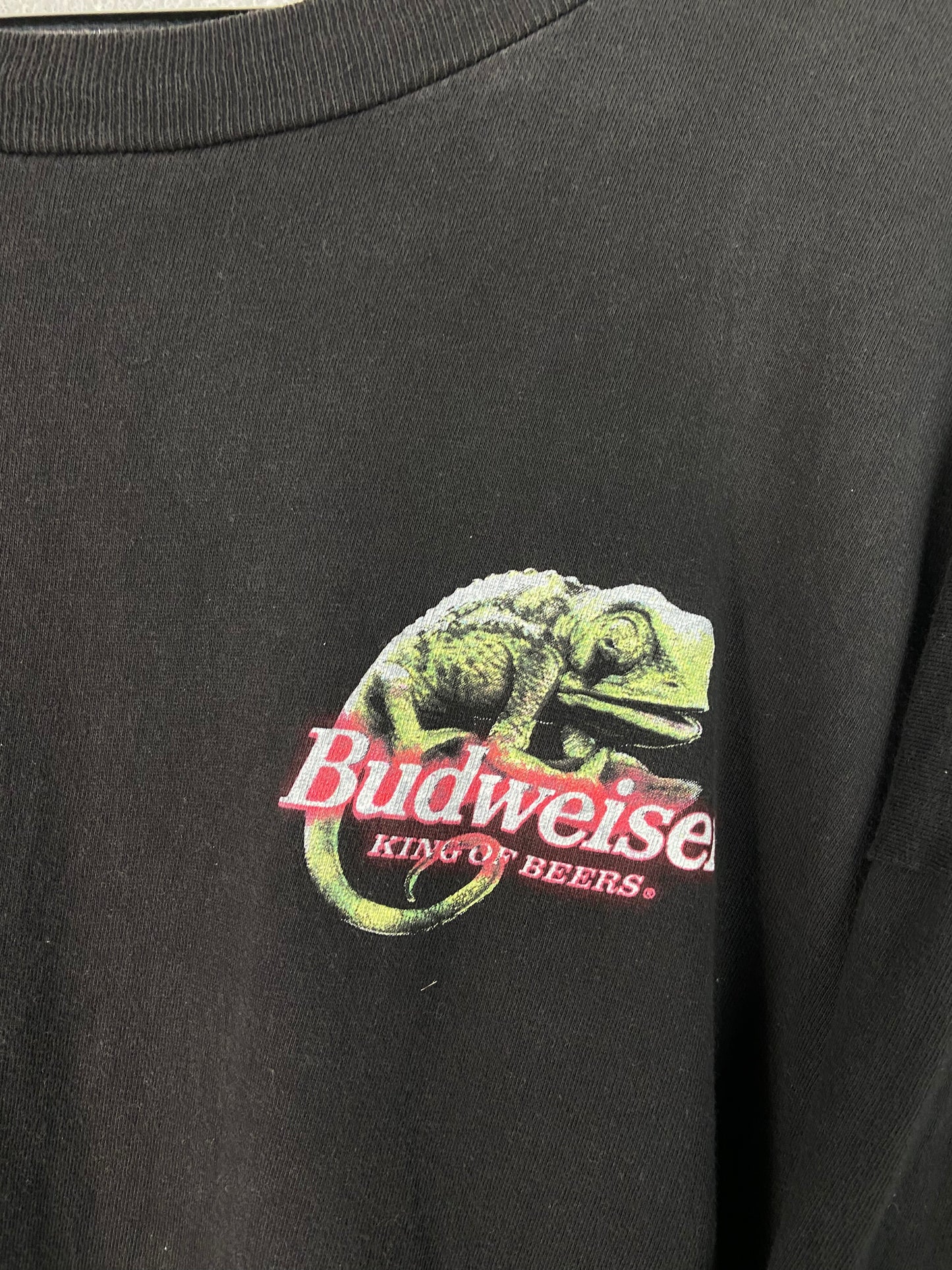 VTG Budweiser King of Beers Lizard Tee Sz 3XL