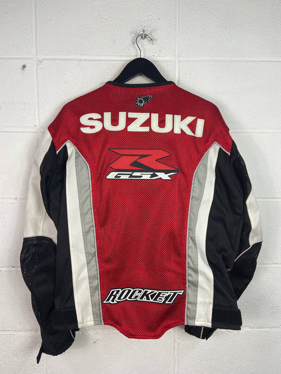 VTG Suzuki Yoshimura Mesh Racing Jacket Sz L