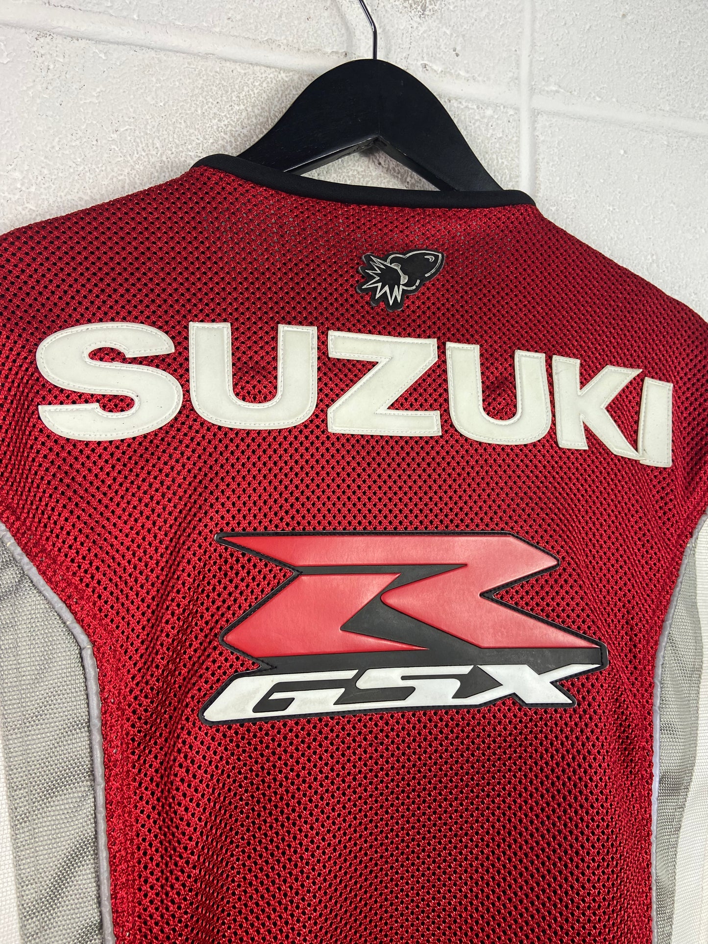 VTG Suzuki Yoshimura Mesh Racing Jacket Sz L