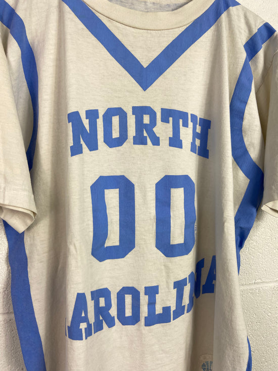 VTG North Carolina Tarheels Basketball Jersey Shirt Sz XL