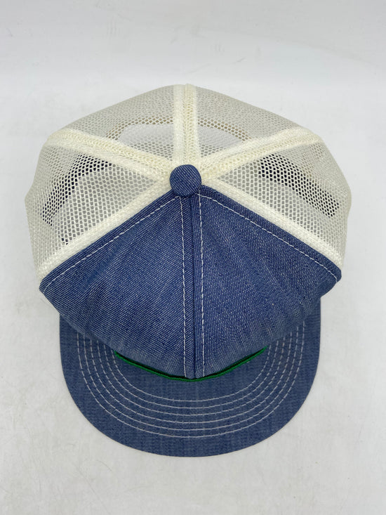 VTG United Southern Bank K Products Denim Trucker Hat