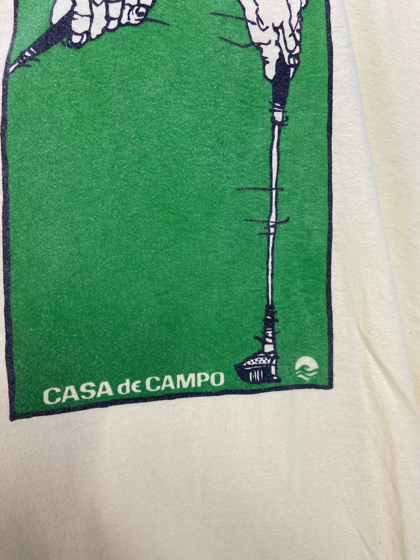 VTG Gold Casa De Campo Sz XL