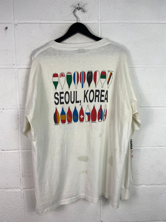 VTG Olympics 1988 Summer Games LS Tee Sz XL