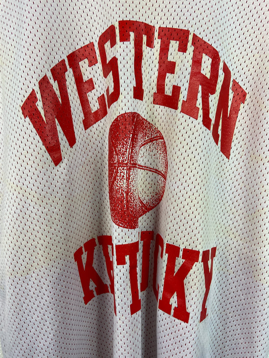 VTG Reversible WKU Basketball Jersey Sz L