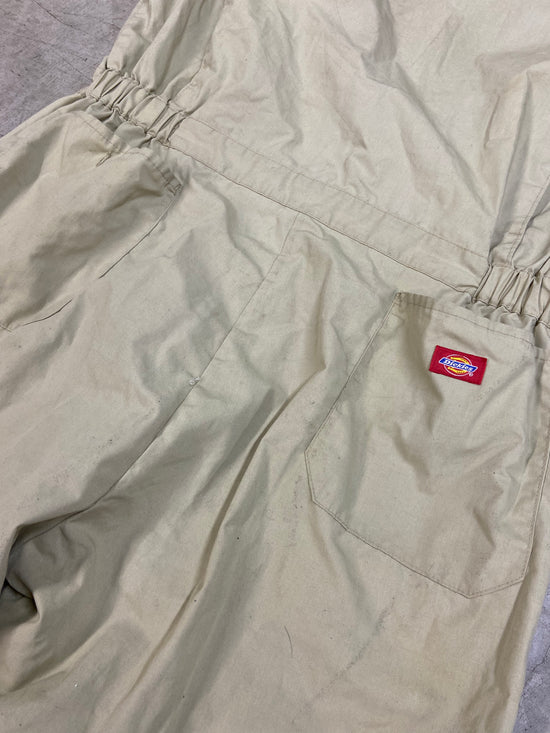 VTG Dickies Tan Coverall Painter Suit Sz 42