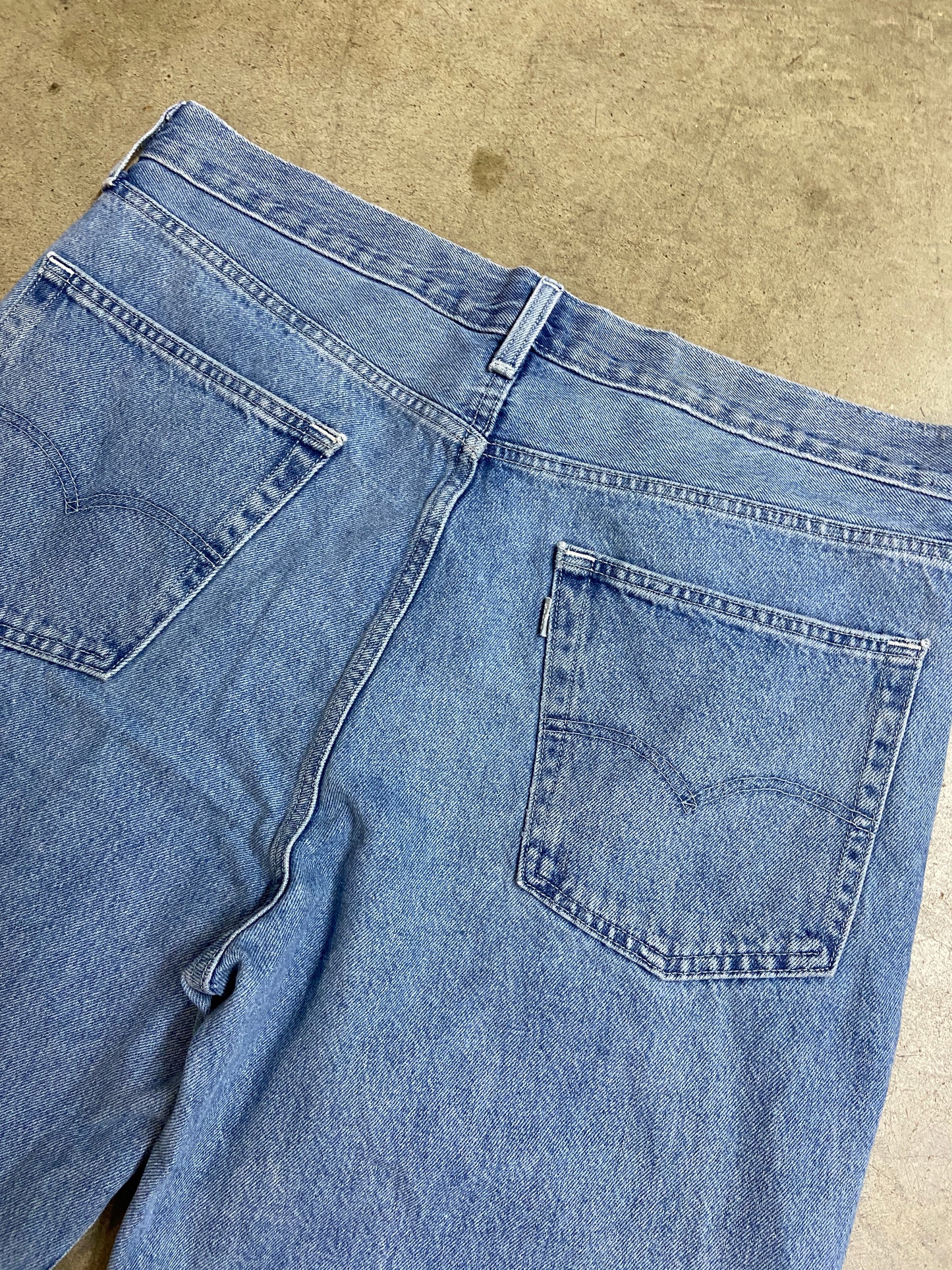 Y2K Levi’s Silvertab Loose Light Wash Denim Jeans Sz 40x31