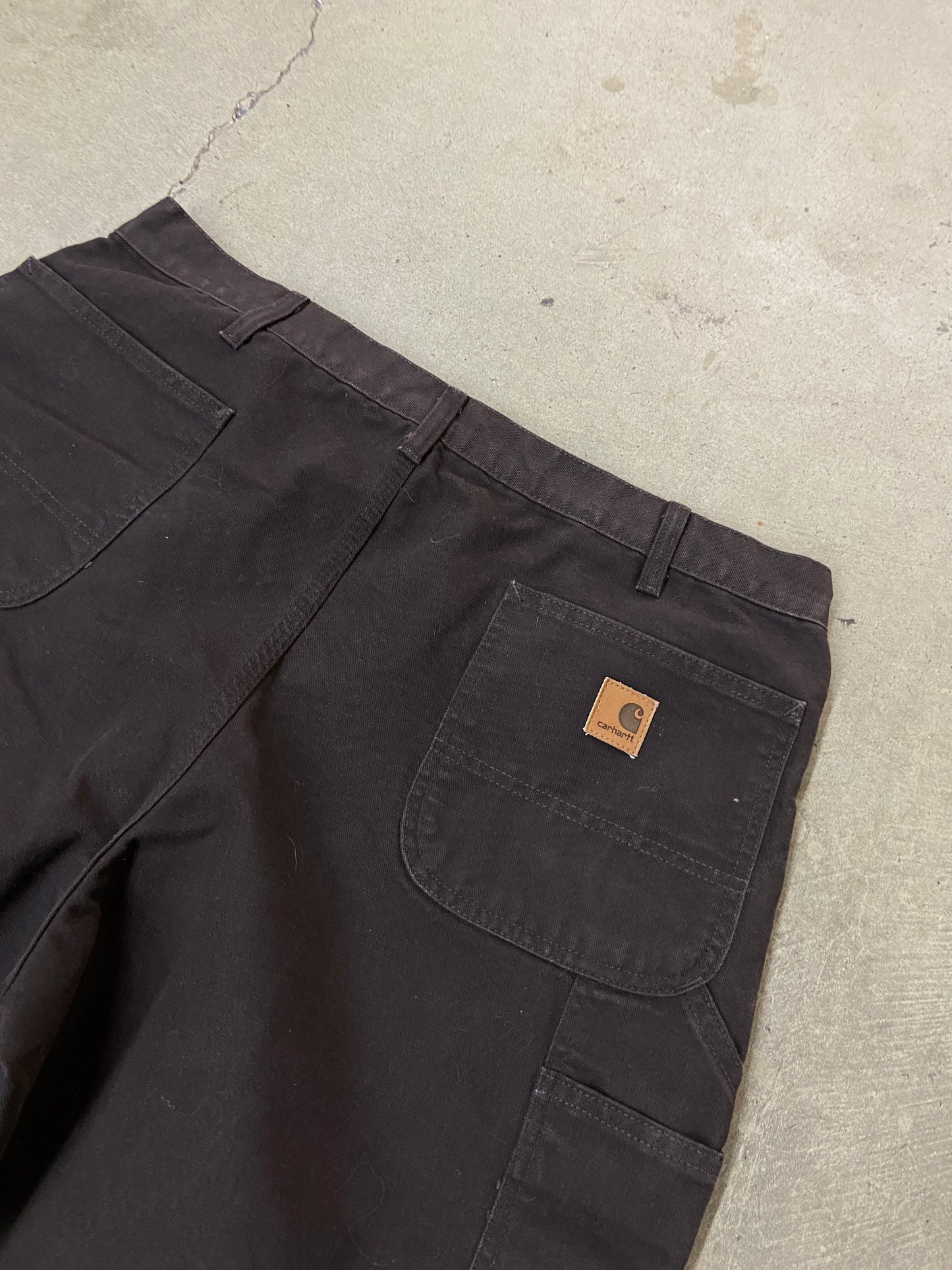 VTG Brown Carhartt Cargo Pants Sz 42x34