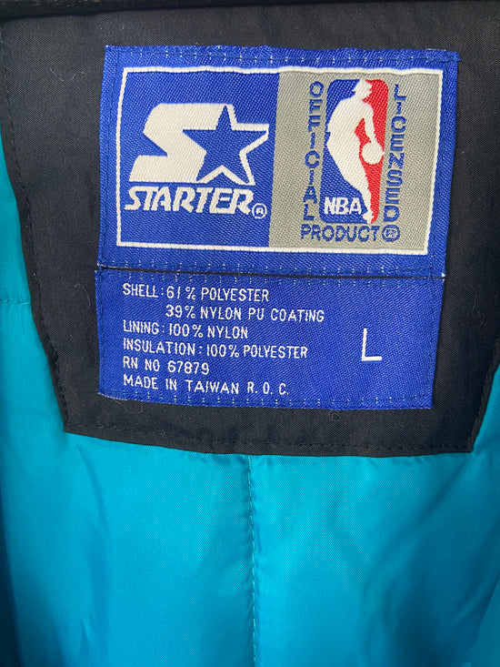 VTG Charlotte Hornets NBA Starter Jacket Sz L/XL