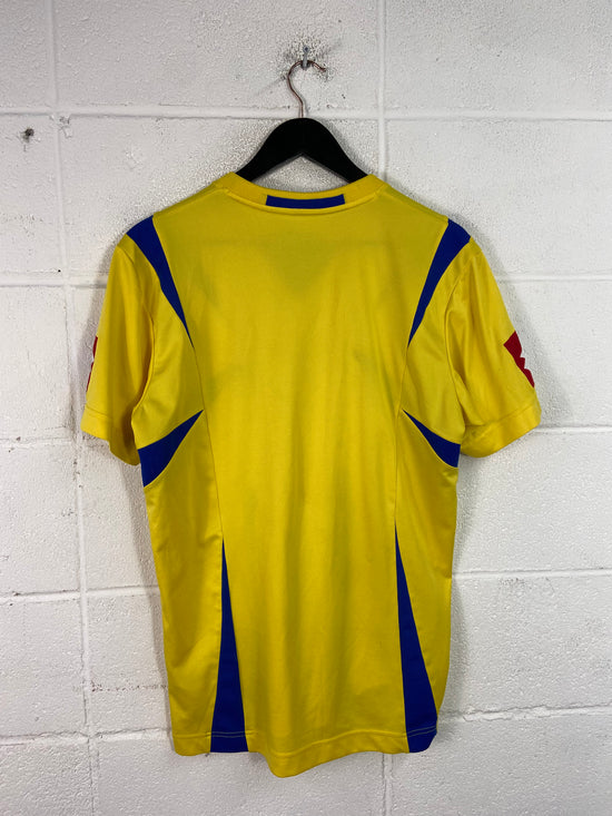 VTG 2006 Ukraine National Team Lotto Yellow/Blue Soccer Jersey Sz L/XL