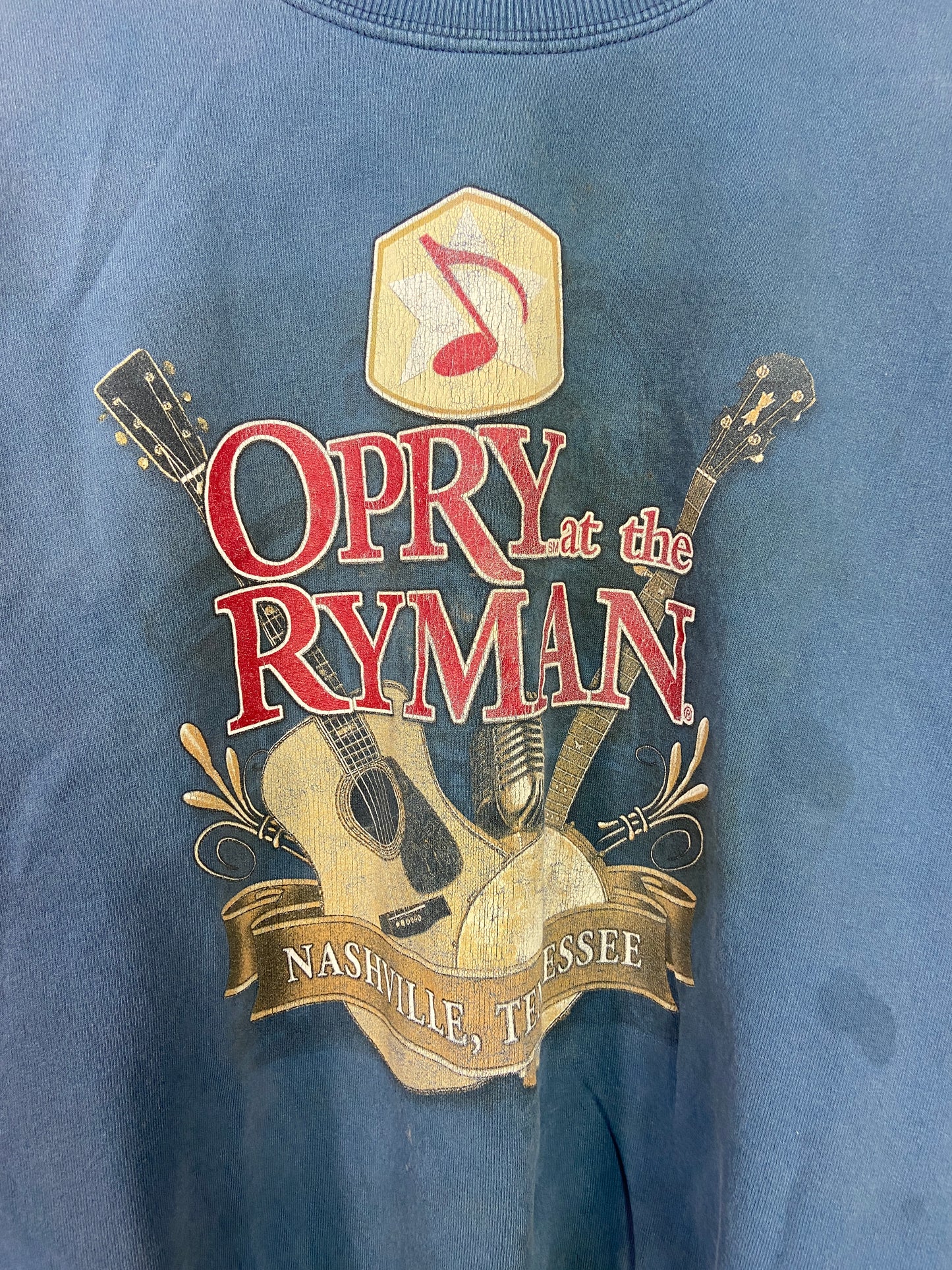 VTG Opry At The Ryman Nashville TN Sweatshirt Sz XL