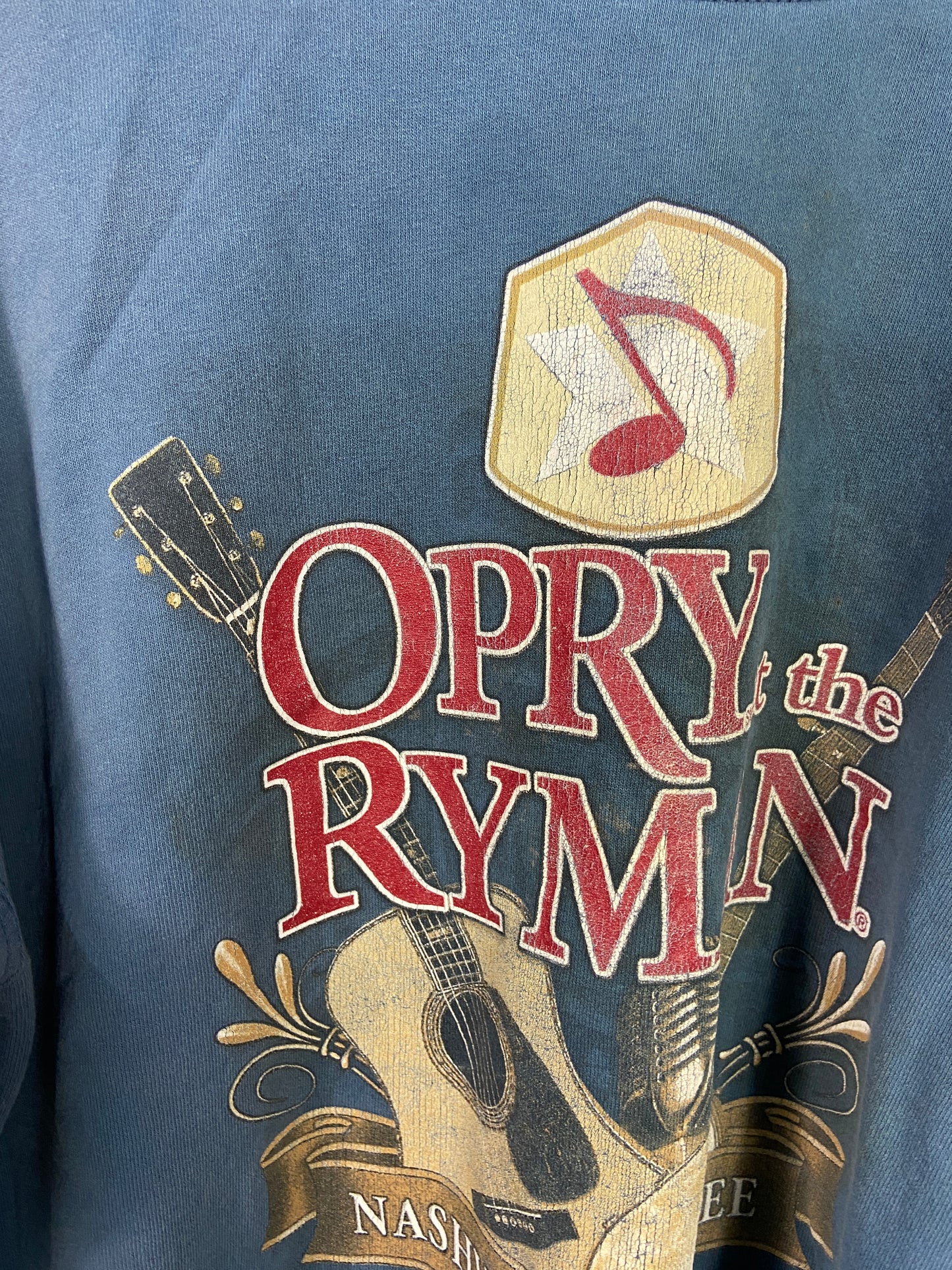 VTG Opry At The Ryman Nashville TN Sweatshirt Sz XL