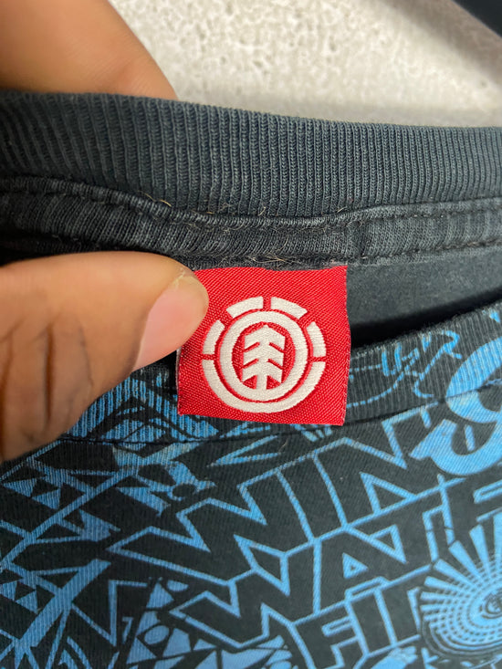 Y2K Element Logo Splash Tee Sz XL