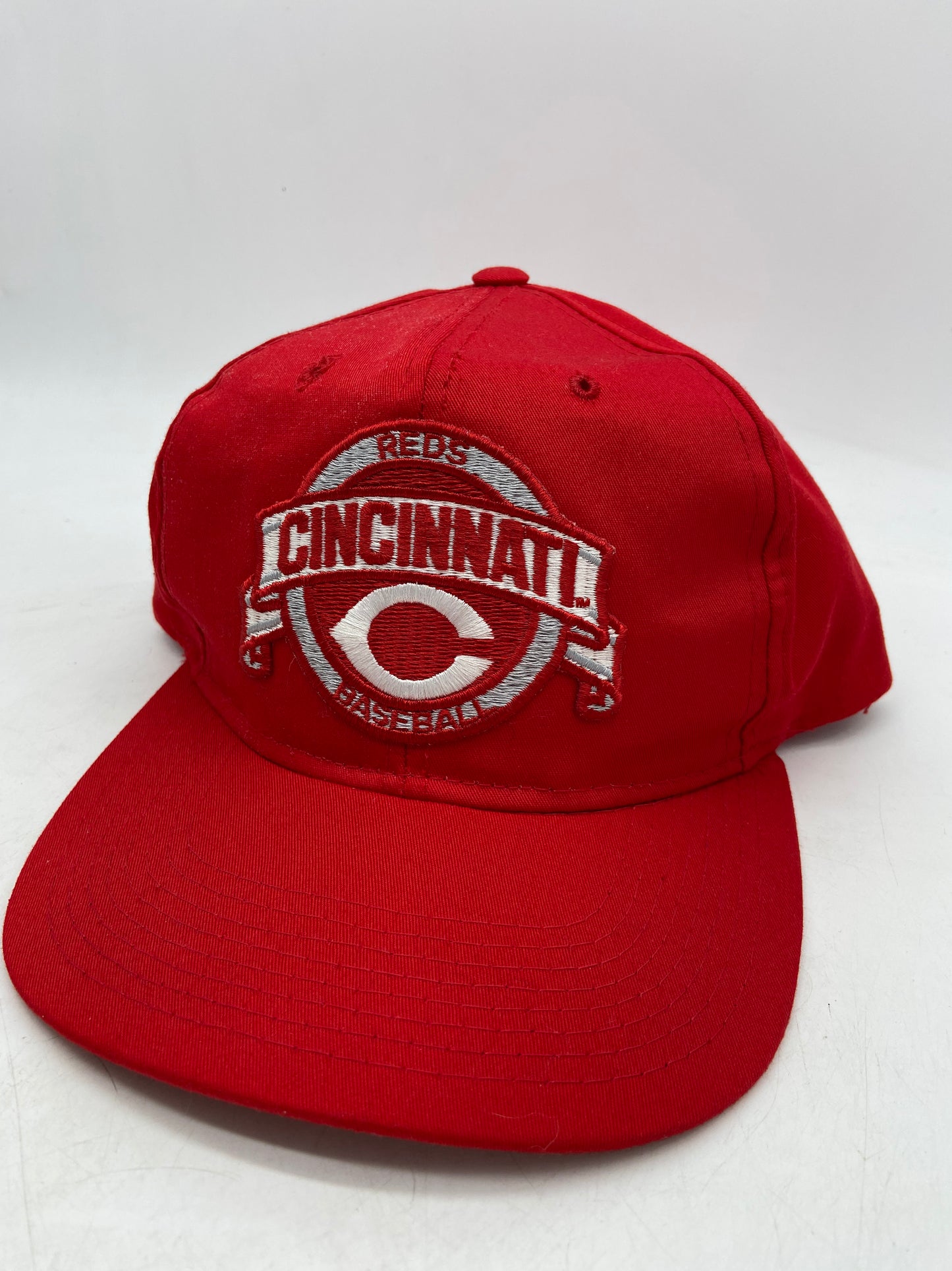 VTG Cincinnati Red Baseball Sample Snapback