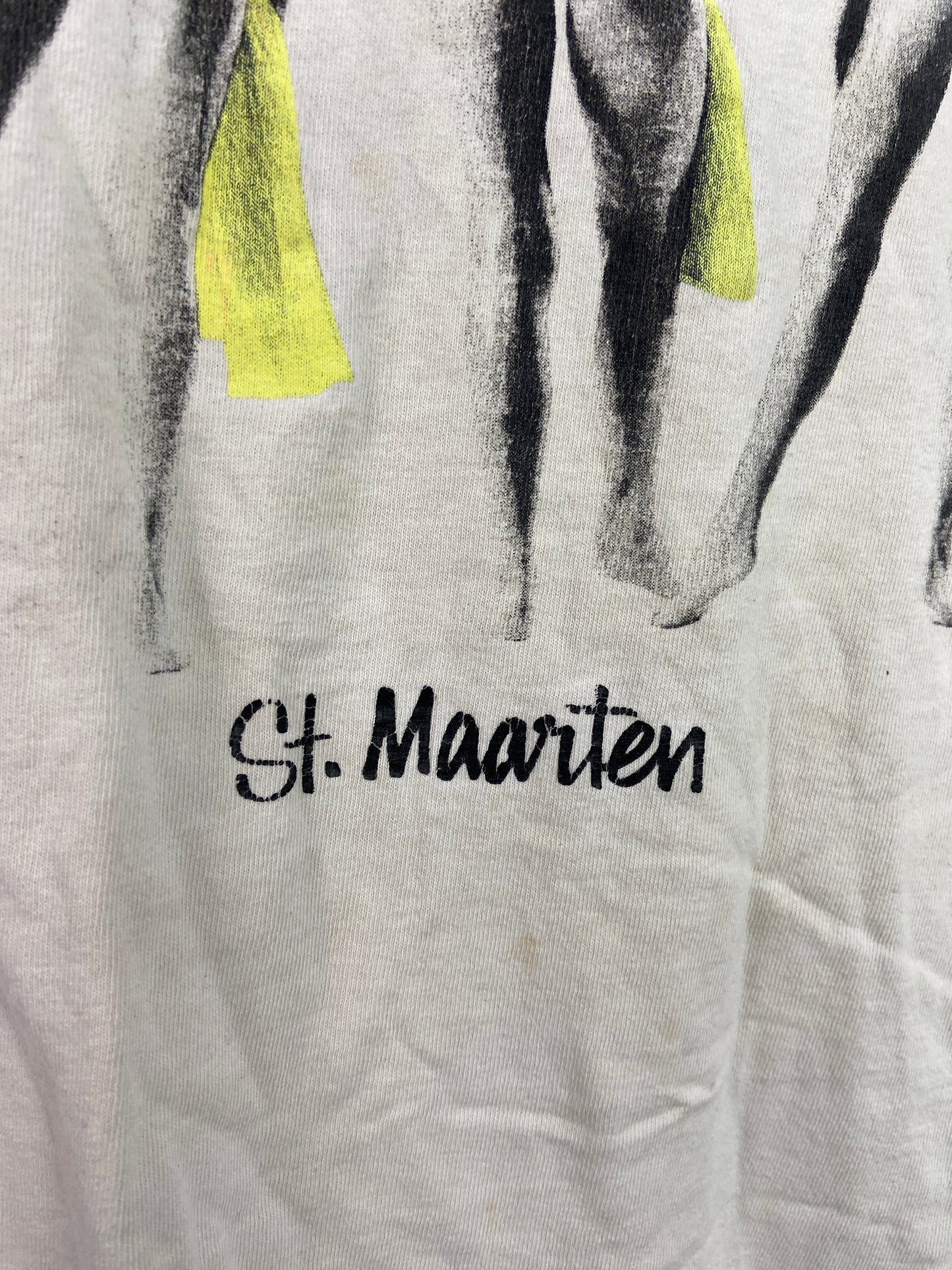 VTG St. Maarten “Butt” Tee Sz M