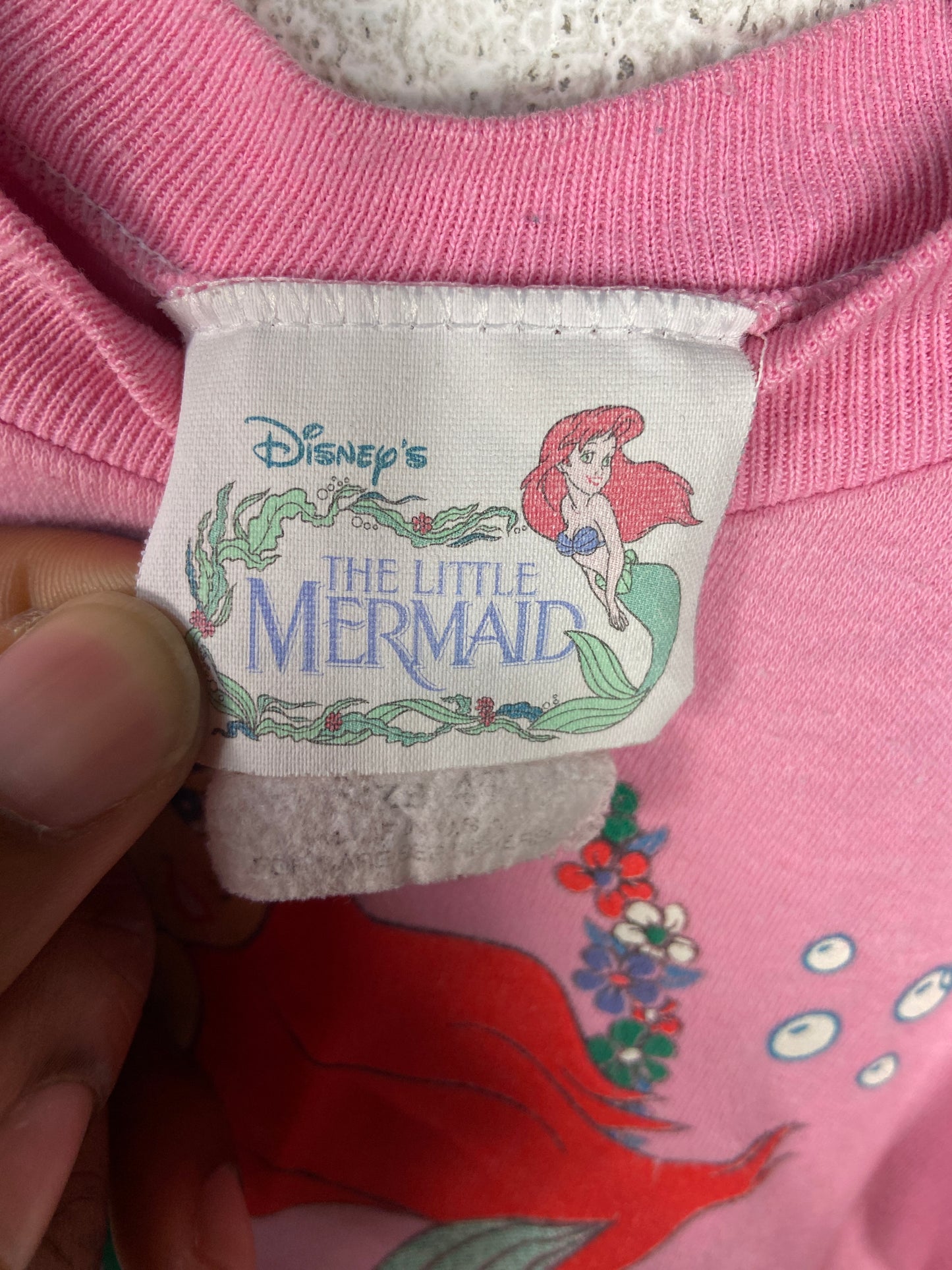 VTG The Little Mermaid Tee Sz 4T