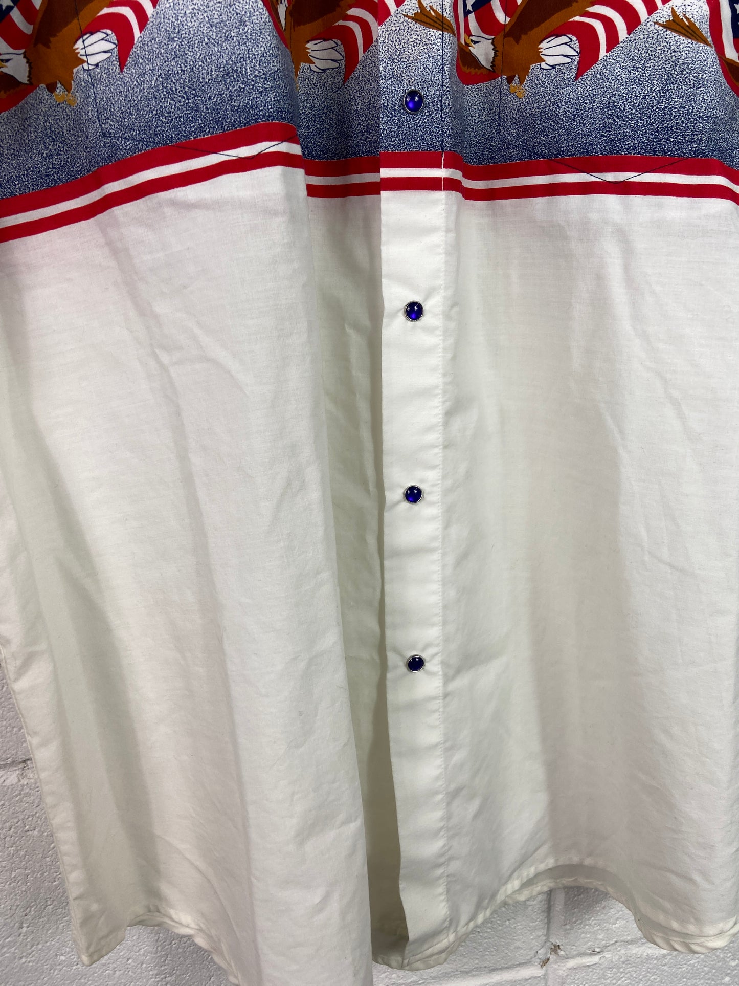 High Noon American Button Up Shirt Sz 2XL