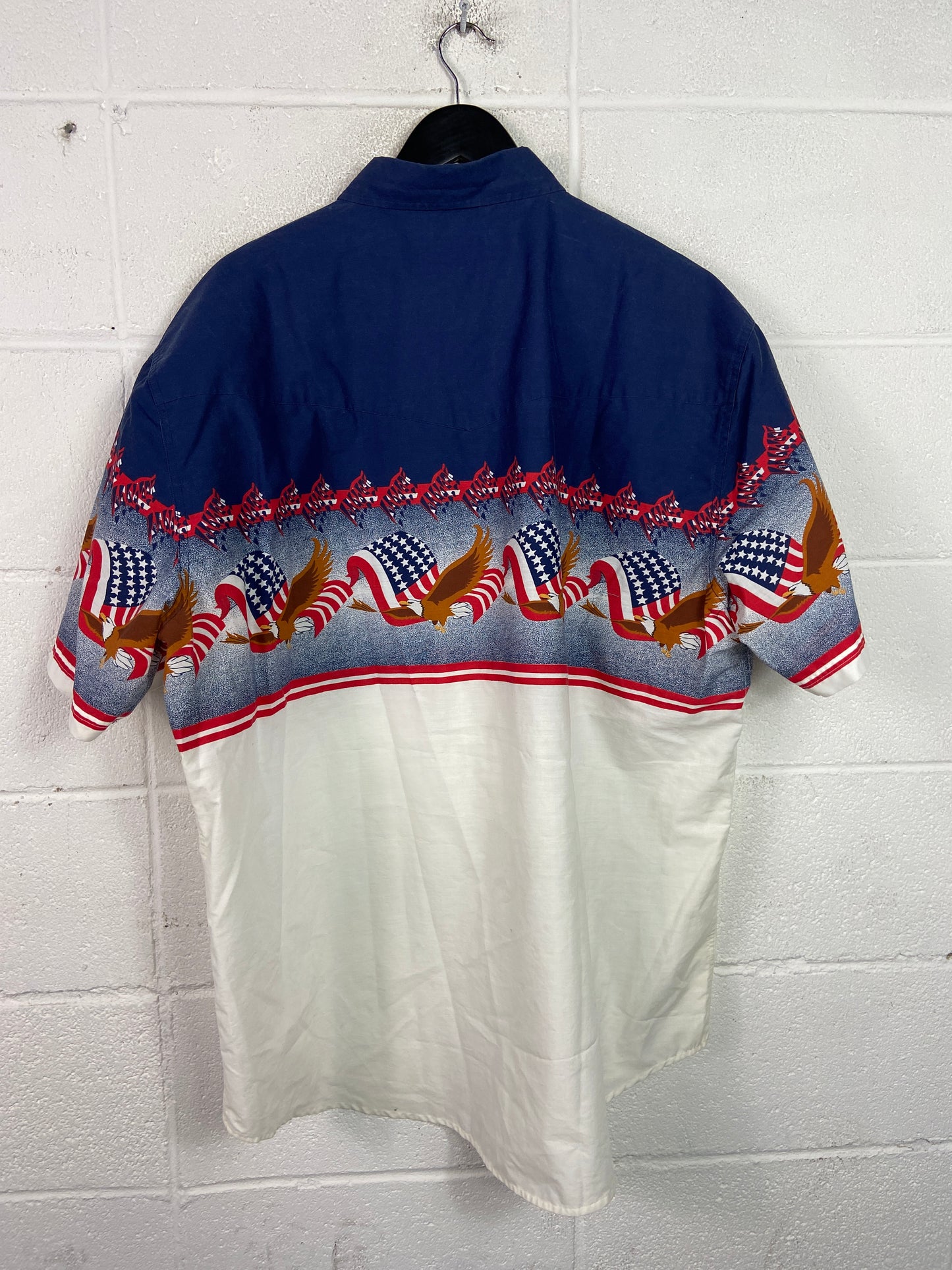 High Noon American Button Up Shirt Sz 2XL
