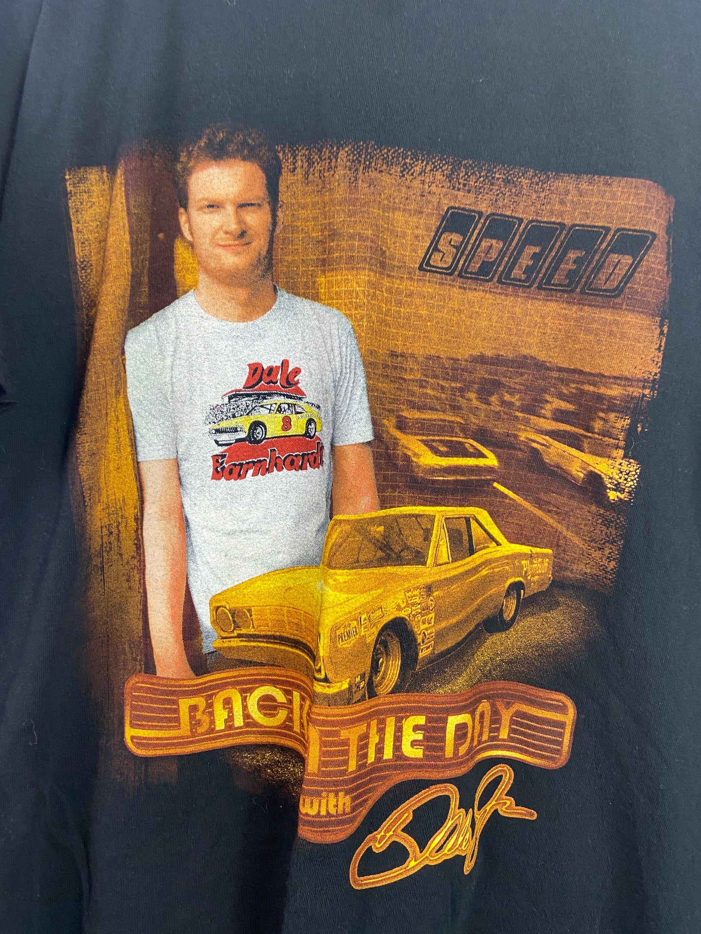 VTG Dale Earnhardt Back In The Day Tee Sz L