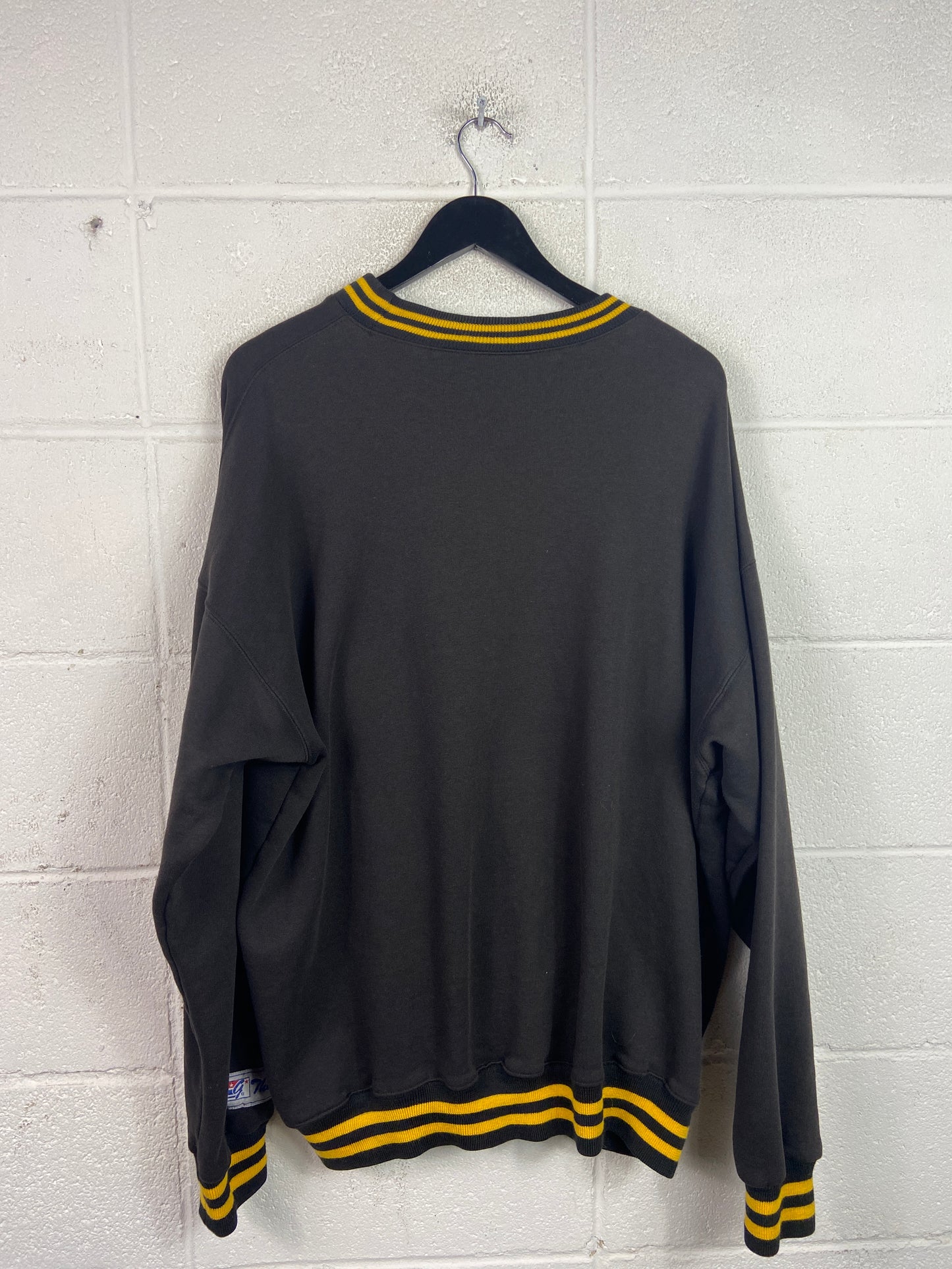VTG Steelers Embroidered Sweatshirt by The Game Sz L